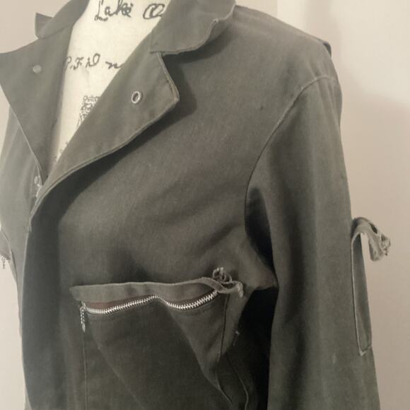 Vintage Dickies Grunge Distressed Work Jumpsuit Mechanic Coveralls Stained Torn - Picture 5 of 16